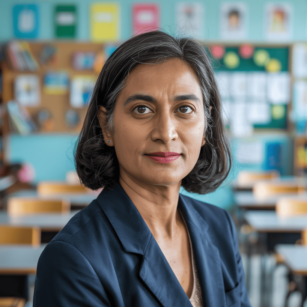 Photo of Mrs. Patel, Deputy Headteacher, Key Stage 2 Lead, sharing their ATLAS review